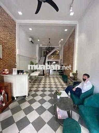 Cho thuê nhà mặt tiền 45 Nguyễn Thái Bình Q1, 4x25m, Trệt 2 lầu, 80tr