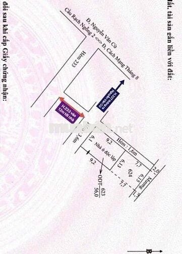 Nhà góc 2 mặt thoáng đường Nguyễn Văn Cừ