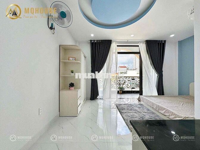 CHO THUÊ CĂN HỘ FULL NỘI THẤT CỬA SỔ BAN CÔNG CẦU ÔNG LÃNH QUẬN 1