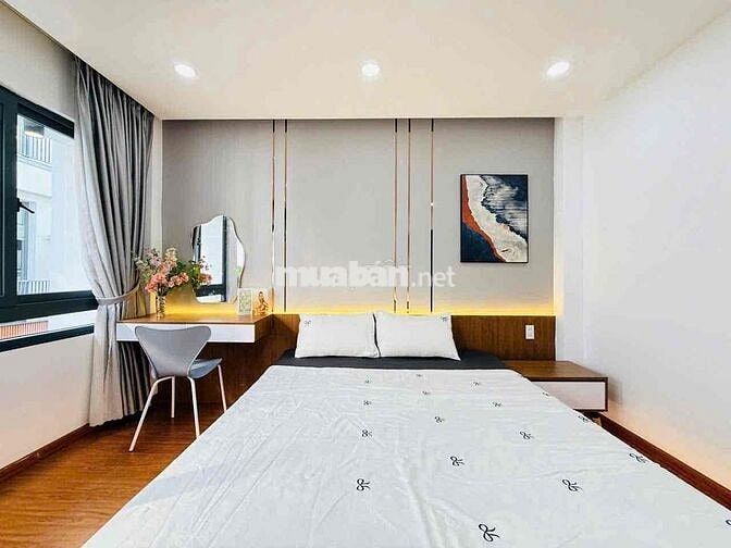 cho thuê siêu phẩm 380// phạm văn chiêu p9 (5x12) lửng , 3 lầu , 4pn