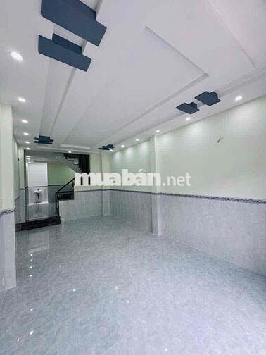 Đường nhựa thông 7m. Nhà 3 tầng - DT 4x16. Ngay Hương Lộ 2 - GIA 5,x