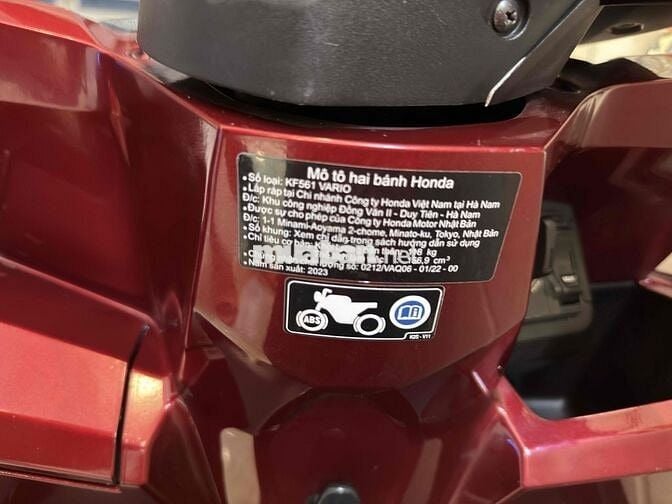 em bán xe nhà sử dụng vario 2024 máy 160cc
