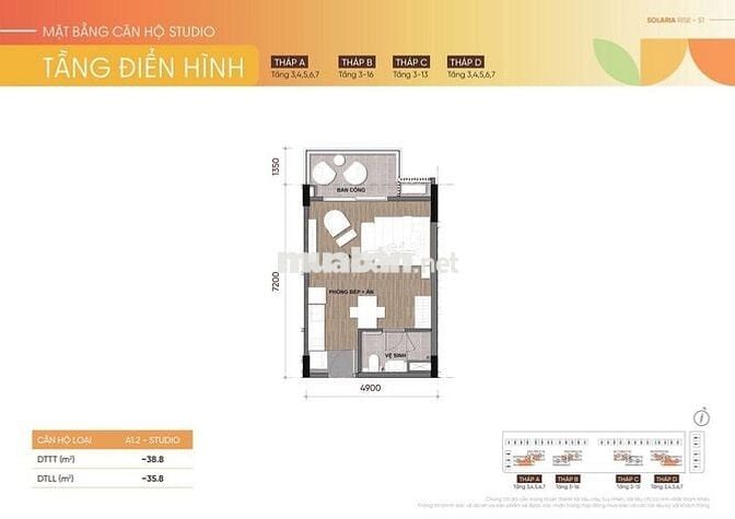 🌟 SOLARIA RISE – CĂN HỘ STUDIO GIÁ TỐT NGAY TRUNG TÂM WATERPOINT 🌟