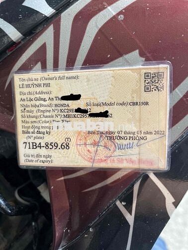 bán cbr kiểng đep