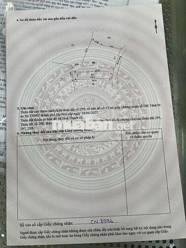 CHỈ 2, 6TỶ SỞ HỮU LÔ ĐẤT 120M FULL THỔ CƯ, HÒA TRÚC XÃ PHÚ CÁT HÀ NỘI