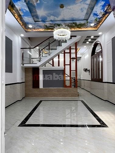 Bán nhà đẹp đường Bà Điểm 5, Hóc Môn, gần chợ Bà Điểm - SH riêng