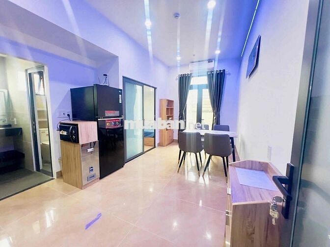 căn 1pn + 1 gác khu hoà xuân thoáng mát mới