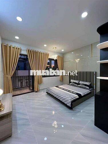 BÁN NHÀ MẶT TIỀN Bình Tân,56m2 , 4 TẦNG,Bình Hưng Hoà B,Lê Văn Qưới.