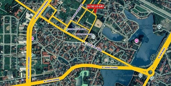 Bán đất nền trung tâm P. Tích Sơn, TP Vĩnh Yên, Vĩnh Phúc 