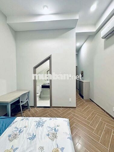 CHO THUÊ CHDV CAO CẤP 1PN 1WC + MÁY GIẶT RIÊNG GẦN CHỢ BÀ CHIỂU,Q1,PN