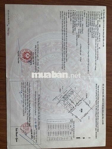 Bán gấp đất 24ty  486,7m² an phu đông q12 mặt tiền đường  hiện Hữu 6m