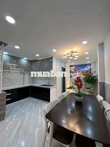 BÁN NHÀ MẶT TIỀN Bình Tân,56m2 , 4 TẦNG,Bình Hưng Hoà B,Lê Văn Qưới.