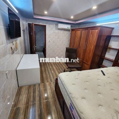 Cho thuê MT nối Phan Đăng Lưu 4x10m, 3 lầu 3pn, giá 17.5  triệu