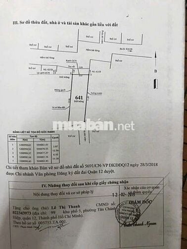 chủ bán Đất TCH 34 gần Điện Lực, CV PM QT
2,9 tỷ- 45 m2