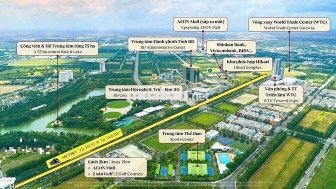 Căn hộ đầy đủ nội thất tại hoà phú thủ dầu một