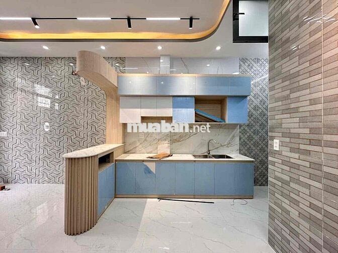 Nhà 1 trệt 1 lầu hẻm 192 Nguyễn Thông Thổ cư Hoàn Công Lộ oto