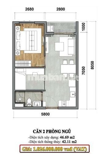 Căn hộ đầy đủ nội thất tại hoà phú thủ dầu một
