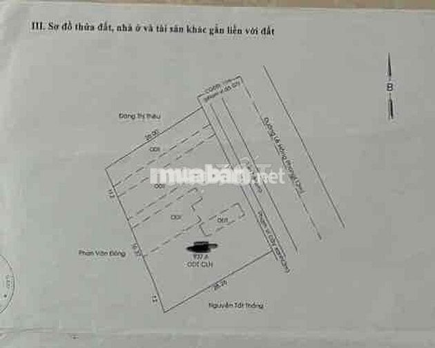 Biệt thự Mt Lê Hồng Phong-Phú Lợi-TP.Thủ Dầu Một (cũ)-TP.HCM 35m MT
