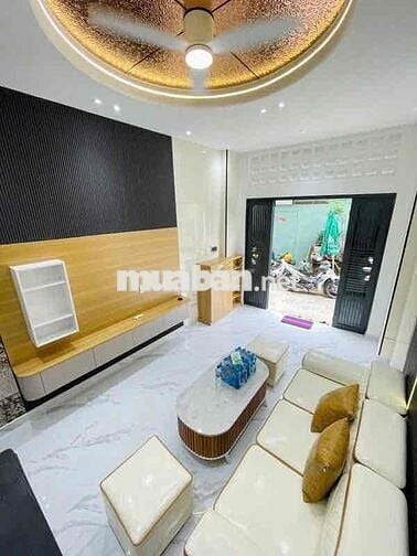 BÁN NHÀ 1 LẦU , 2 MẶT HẺM XE HƠI , P16, GÒ VẤP – GẦN CITYLAND – TẶNG