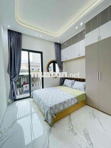 BÁN NHÀ 1 LẦU , 2 MẶT HẺM XE HƠI , P16, GÒ VẤP – GẦN CITYLAND – TẶNG