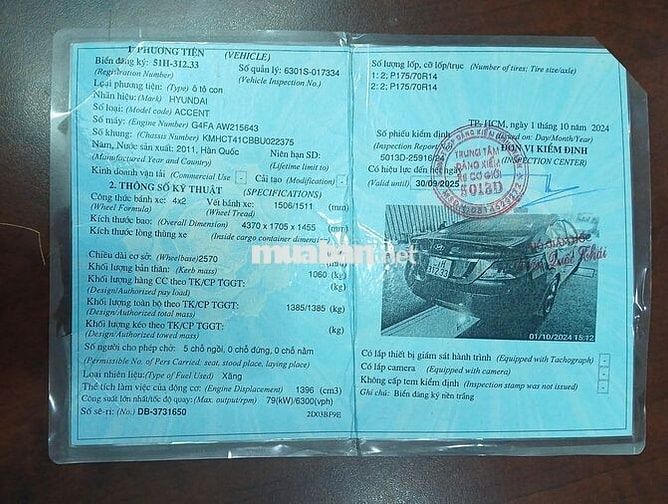 Bán xe Hyundai Accent 2011 - 80.000 km, 1.4 AT