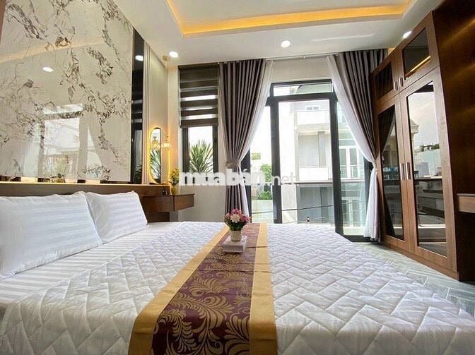 NHÀ MỚI CHỢ BÀ CHIỂU - SÁT MẶT TIỀN - 40M2 5 TẦNG BTCT - CHỈ 6 TỶ