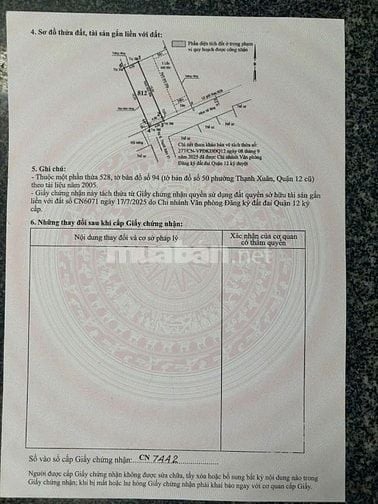 ĐẤT 1/ THẠNH XUÂN 21.   DT: 4 X 16.5M2. GIÁ: 3.35 TỶ