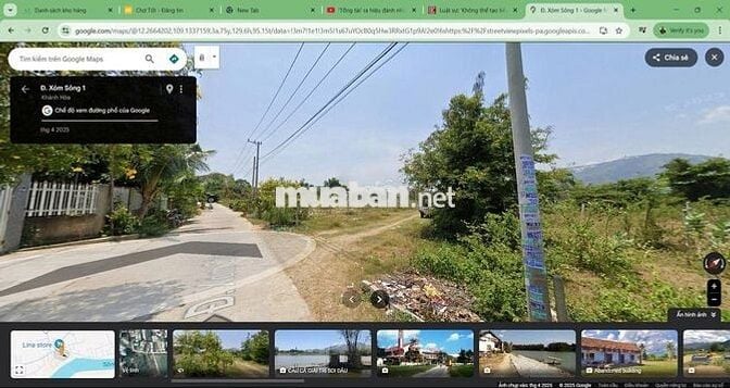 view sông Cái mặt tiền đường 7m cách trung tâm Nha Trang 6,5km