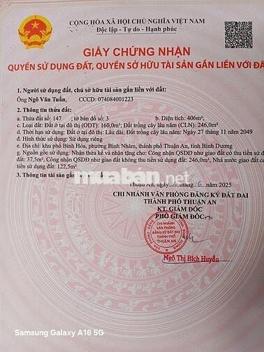 Bán nhà 2 mặt tiền 406 m2, 160 m2 odt, đường Nguyễn Hữu Cảnh