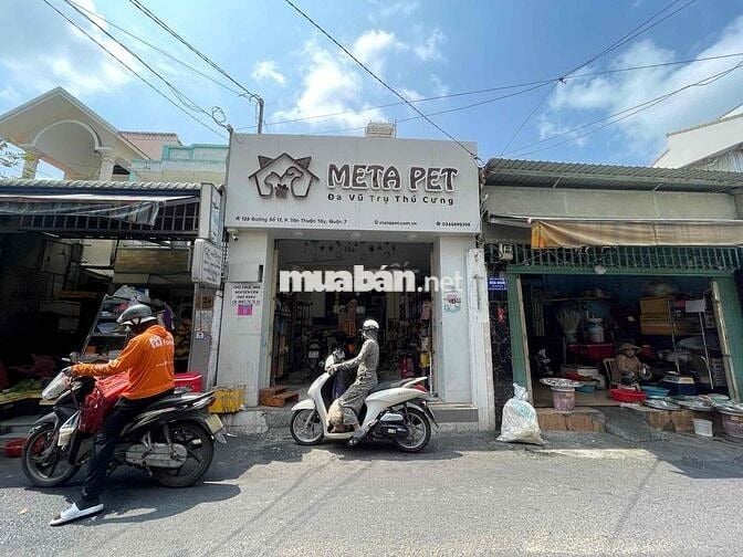 Cho thuê nhà mới nguyên căn đường số 17 sát lâm văn bền Q7