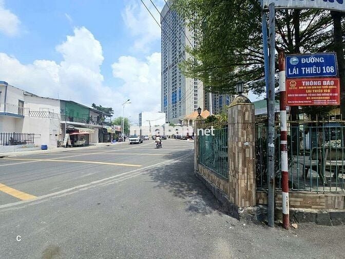 ĐẤT 2 MẶT TIỀN LÁI THIÊU 108 ,TRUNG TÂM P LÁI THIÊU