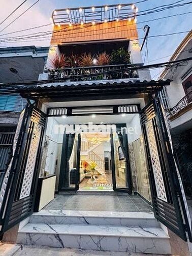 Nhà Lô Góc, Đường Xe hơi, 2 phòng ngủ 44m2 vuông vức, Sát Aeon Tân Phú