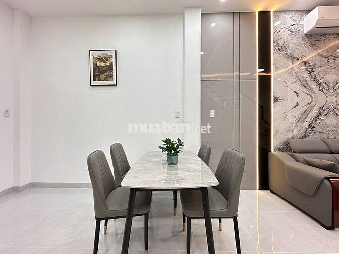 🔥Nhà mới P5 gần lẩu ếch đông đô cách Đoàn Thị Nghiệp 80m