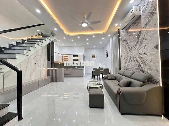 🔥Nhà mới P5 gần lẩu ếch đông đô cách Đoàn Thị Nghiệp 80m
