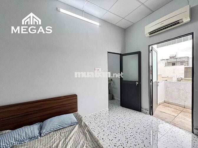 CHO THUÊ CĂN HỘ 1PN BANCONG MỚI 40m2 - GẦN BẾN VÂN ĐỒN, KHÁNH HỘI