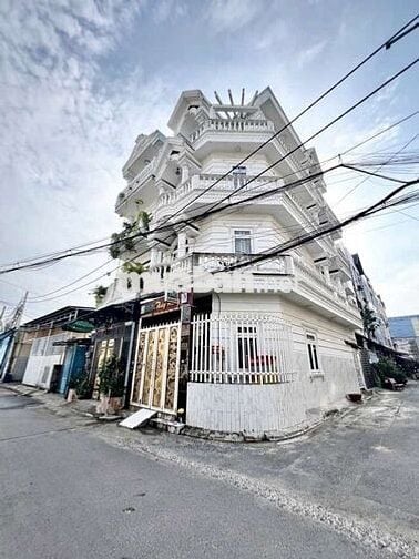CẦN BÁN GẤP NGAY CHỢ GÒ XOÀI - 4TẦNG MỚI ĐẸP - 87M² - HẺM XE HƠI THÔNG
