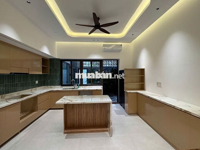 Nhà 3 tầng KDT Nam Việt Á – Hồ bơi mini, full nội thất hiện đại