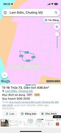 🔥 ĐẤT ĐẸP 2 MẶT TIỀN – 430m² Cao Viên, GIÁ CHỈ 3,5 TỶ! 🔥
