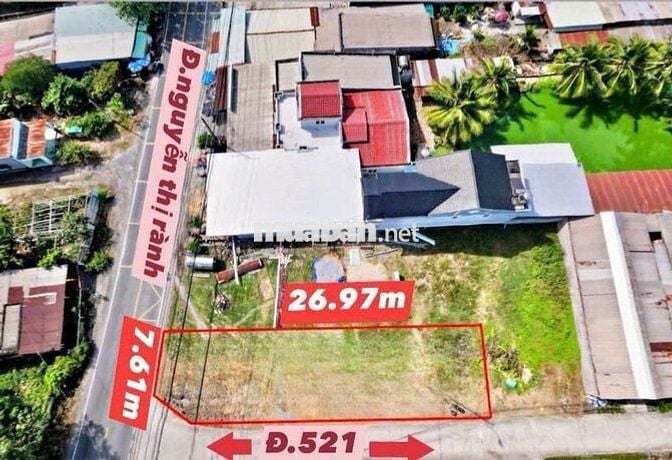 Tôi Chính Chủ Bán nhanh lô Góc 2MT Nguyễn Thị Rành.  Giá 2ty530/201m2