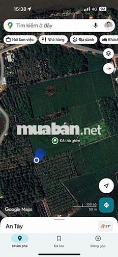 Bán đất An Tây Bến Cát 1600m2 1,199 tỷ