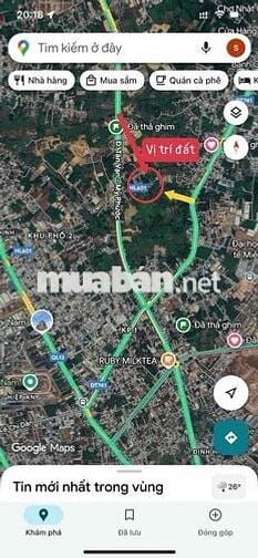 4,5 sào Đất làm Kho xưởng, bãi conteno giá đầu tư ngay Mỹ Phước TânVan