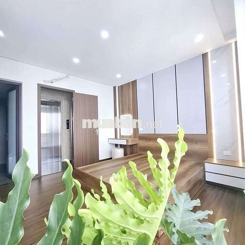NHÀ MỚI KÍNH KOONG 6 TẦNG THANG MÁY LÔ GÓC 2 THOÁNG NGÕ THÔNG ÔTÔ QUA