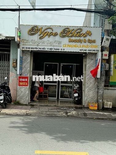 Mặt tiền đường nhựa lớn Nguyễn Thị kiểu