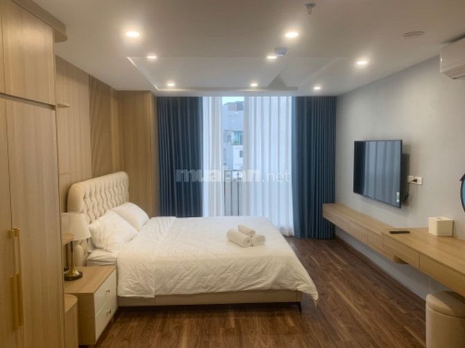 Cho thuê toà CHDV cao cấp khu Đào Tấn, 9P full đồ 