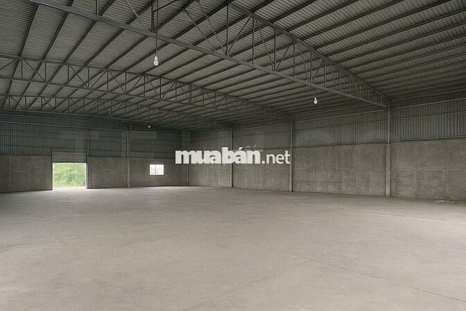Kho xưởng 1.000m² có PCCC có sân bãi rộng, đường Quốc Lộ 1A