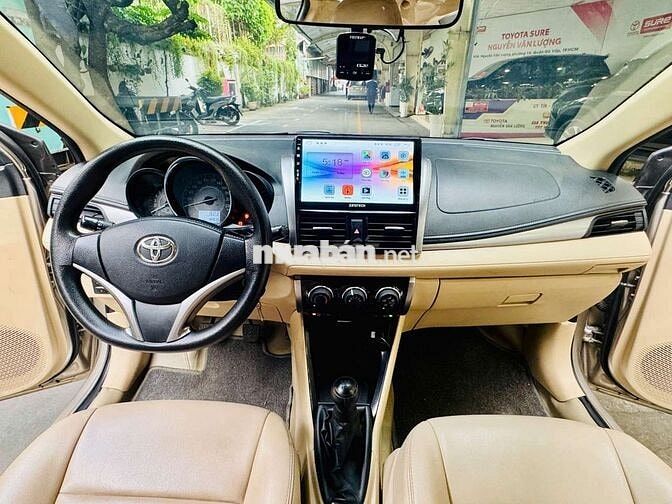 Toyota Vios Số Sàn 2018 Siêu Đẹp Ít Đi - 48880 km