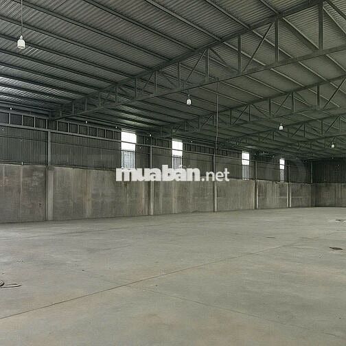 Kho xưởng 1.000m² có PCCC có sân bãi rộng, đường Quốc Lộ 1A