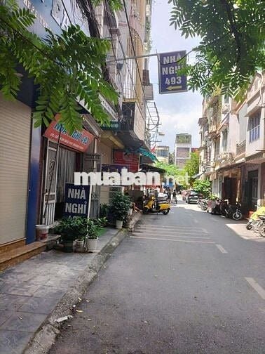 Cho thuê nhà 55m2, 6 tầng, thang máy, oto đỗ cửa, thông ra Tân Mai