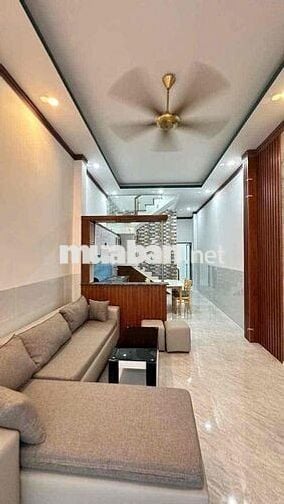 Cần bán nhà 1 trệt 1 lầu mới xây , ngay đường Hàn Thuyên , P. An Bình