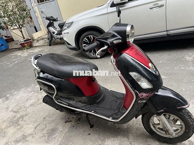 💥 SYM Attila elizabeth Đỏ Đen 💥 Biển Số Tp